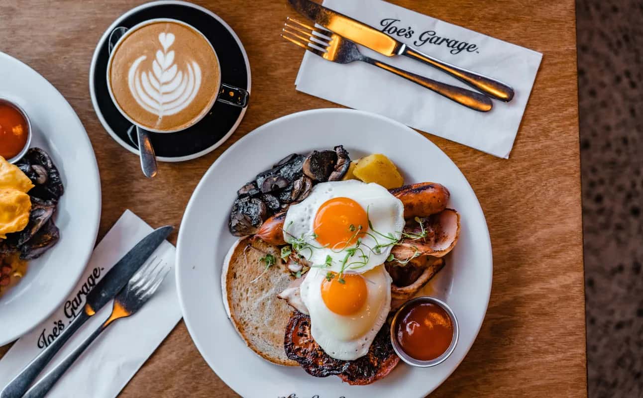 Enjoy New Zealand, Cafe, Vegetarian options, Vegan options, Gluten Free options, Restaurant, Free wifi, Highchairs available, Table service, $$$$, Families and Groups cuisine at Joe's Garage Dunedin in Dunedin Central, Otago