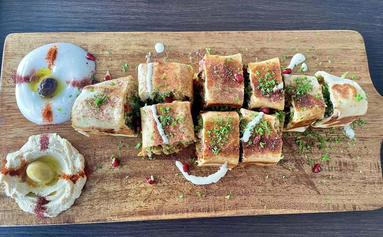 Enjoy Middle Eastern, Cafe, Vegetarian options, Restaurant, Cocktail bar, Indoor & outdoor seating, $$$ and Groups cuisine at Brothers Bar & Eatery - Browns Bay in Browns Bay, Auckland