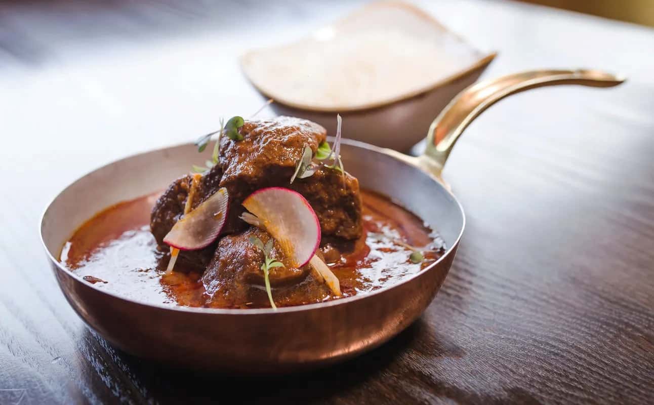 Enjoy Indian, Halal, Gluten Free options, Vegetarian options, Vegan options, Restaurant, Child friendly, Wheelchair accessible, Table service, $$$, Date night, Groups and Families cuisine at The Taj Indian Kitchen in Queenstown CBD, Queenstown