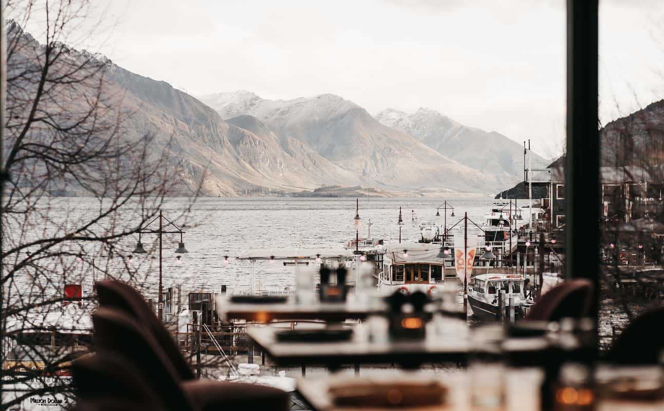 Enjoy Mediterranean, New Zealand, Gluten Free options, Vegetarian options, Restaurant, Indoor & outdoor seating, Table service, Waterfront, $$$$, Date night, Views, Special occasion and Hidden gems cuisine at SODA in Queenstown CBD, Queenstown