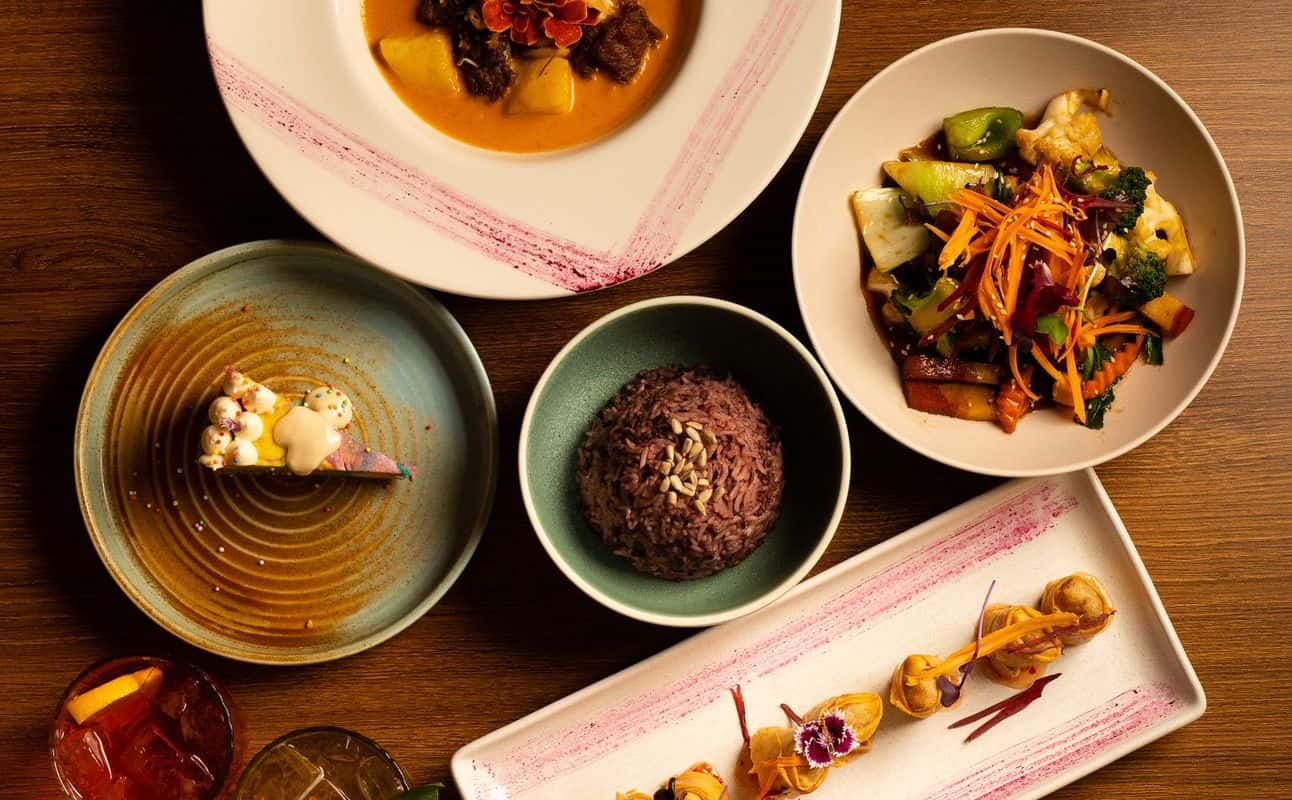 Enjoy Thai, Vegan, Vegan options, Vegetarian options, Restaurant, Street parking, Highchairs available, Table service, Free wifi, $$, Groups, Families, Special occasion, Date night and Hidden gems cuisine at Khu Khu Eatery Milford in Milford, Auckland