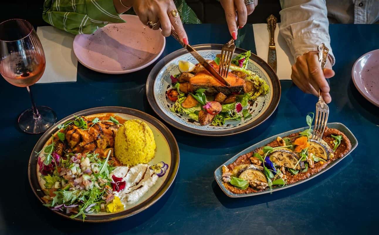 Enjoy Turkish, Mediterranean, Middle Eastern, Gluten Free options, Vegan options, Vegetarian options, Restaurant, Wheelchair accessible, Highchairs available, Table service, Indoor & outdoor seating, $$$, Families, Groups and Special occasion cuisine at Feriza's in Auckland City Centre, Auckland