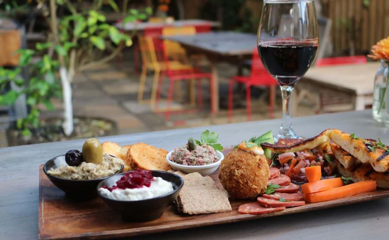 Enjoy Spanish, Mediterranean, European, Vegetarian options, Vegan options, Gluten Free options, Late night, Restaurant, Indoor & outdoor seating, Free wifi, $$$ and Families cuisine at Tasca Dominion Road in Mount Eden, Auckland