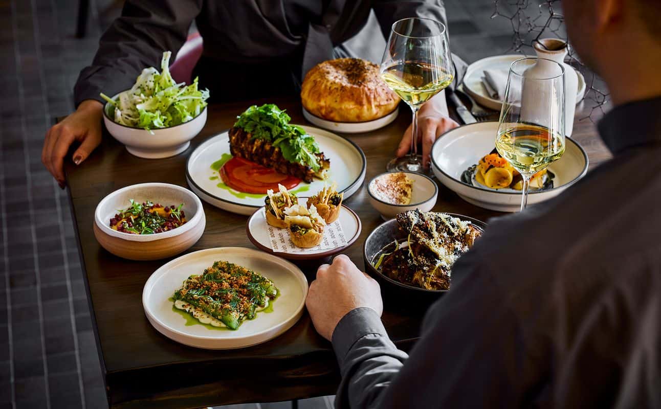 Enjoy Middle Eastern, Mediterranean, Restaurant, Table service, $$$$, Groups, Families, Business meetings, Date night, Special occasion, Views and All patrons under 18 must be accompanied by a parent or legal guardian. cuisine at Advieh by Gareth Stewart in Auckland City Centre, Auckland