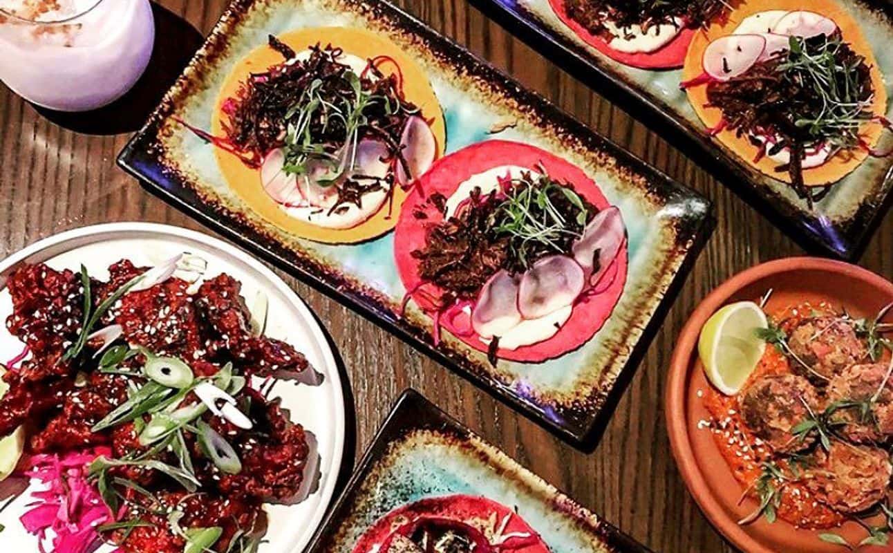 Enjoy Mexican, Vegetarian options, Restaurant, Indoor & outdoor seating, Highchairs available, $$$, Families and Groups cuisine at Los Banditos in Wellington City Centre, Wellington