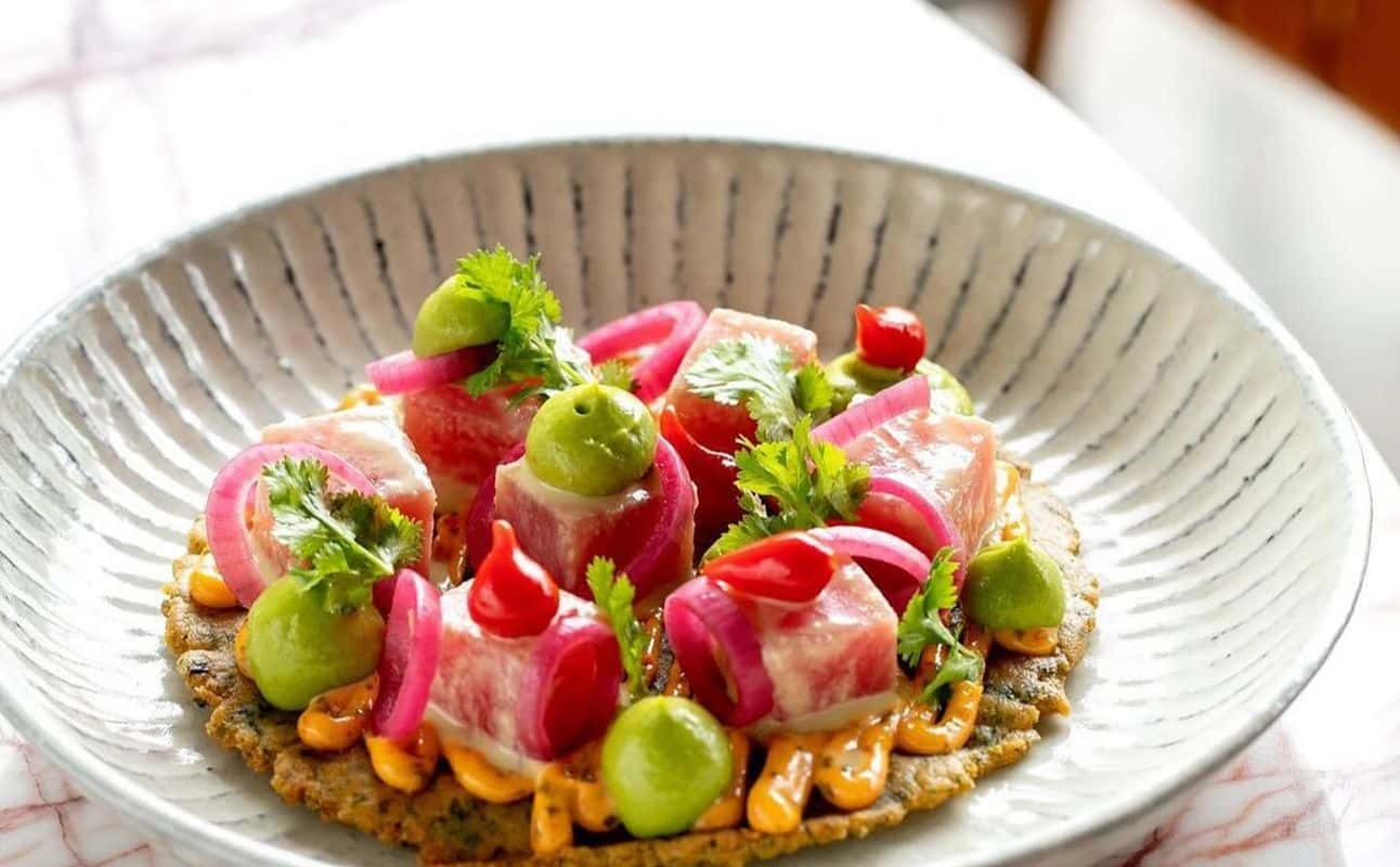 Enjoy Japanese, Peruvian, Fine dining, Vegetarian options, Vegan options, Dairy free options, Gluten Free options, Restaurant, Table service, $$$ and Groups cuisine at INCA by Nic Watt in Ponsonby, Auckland