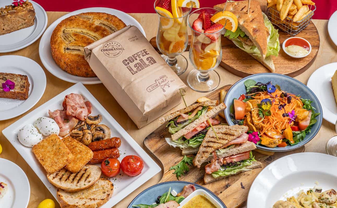 Enjoy Cafe, Vegetarian options, Gluten Free options, Restaurant, Table service, Wheelchair accessible, $$, Families and Groups cuisine at LaLa Cafe in Parnell, Auckland