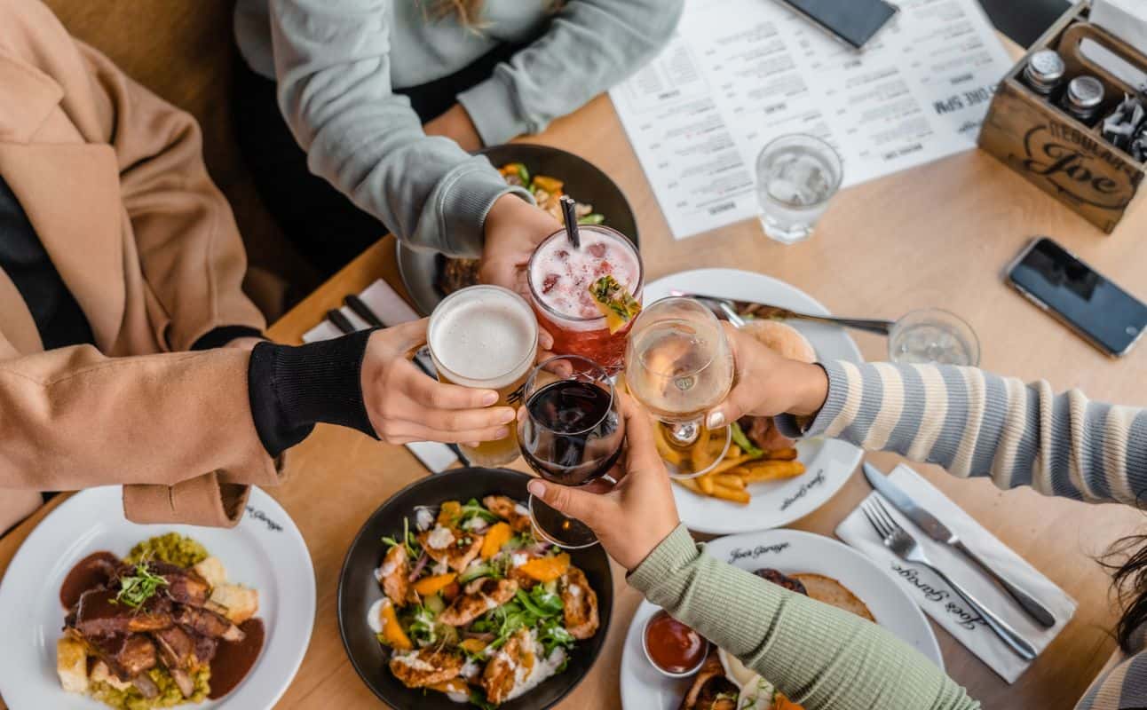 Enjoy Cafe, New Zealand, Burgers, Vegetarian options, Bars & pubs, Cafe, Free onsite parking, Indoor & outdoor seating, Child friendly, Table service, $$, Families, Groups and Business meetings cuisine at Joe's Garage Five Mile in Frankton, Queenstown