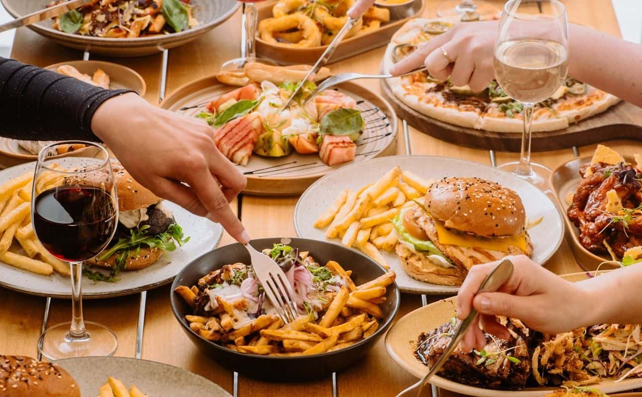 Enjoy Pub Food, Burgers, Vegetarian options, Bars & pubs, Gastropub, Indoor & outdoor seating, $$$$, Craft beer, Families and Groups cuisine at Good George Mission Bay Taproom in Mission Bay, Auckland