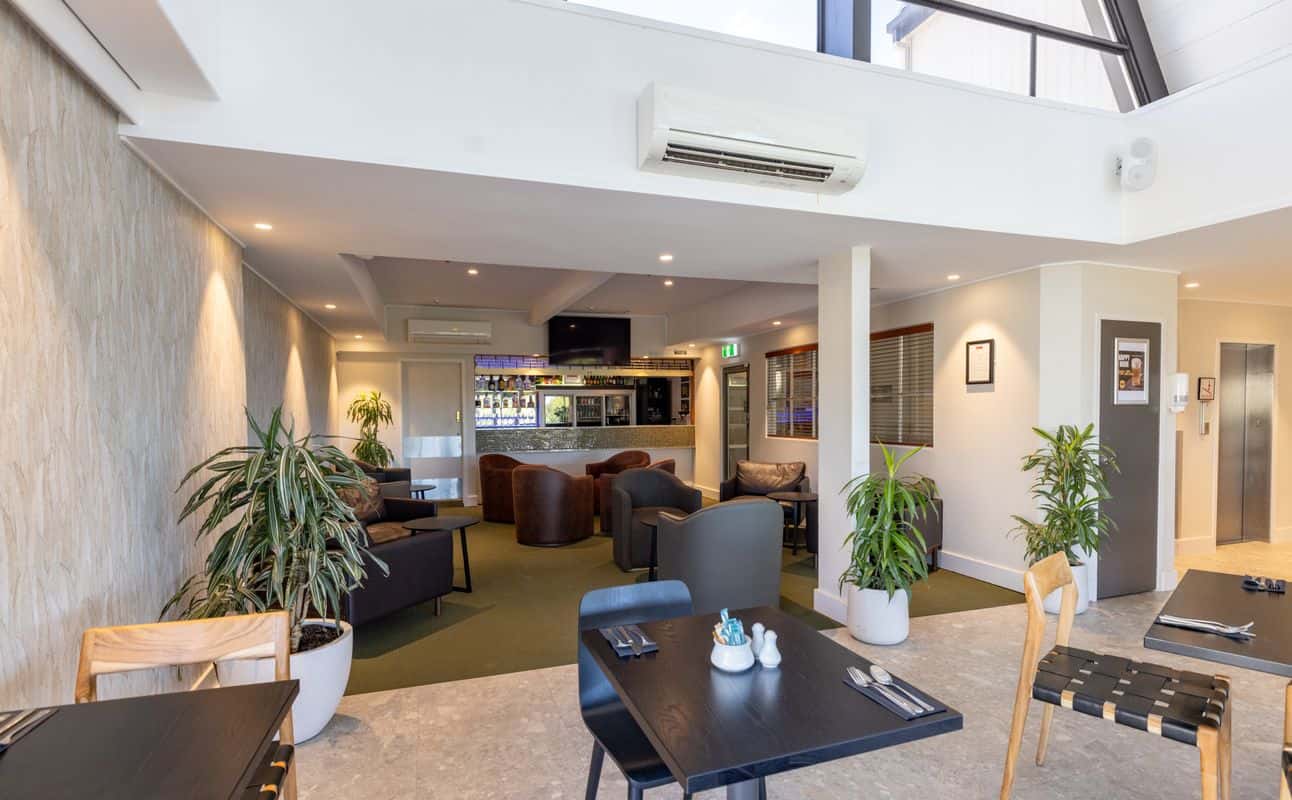 Enjoy Burgers, Cafe, New Zealand, Vegetarian options, Hotel restaurant, Restaurant, Cafe, Bars & pubs, Highchairs available, Private dining, Table service, Indoor & outdoor seating, Free onsite parking, Wheelchair accessible, Free wifi, $$$, Families, Groups, Views, Local cuisine, Special occasion, Kids and All patrons under 18 must be accompanied by a parent or legal guardian. cuisine at The Garden View Restaurant & Bar in Parnell, Auckland