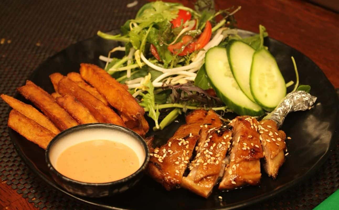 Enjoy Vietnamese, Vegan options, Restaurant, Highchairs available, Indoor & outdoor seating, Street parking, Table service, Wheelchair accessible, $$$, Families and Groups cuisine at Saigon Delights in Te Aro, Wellington