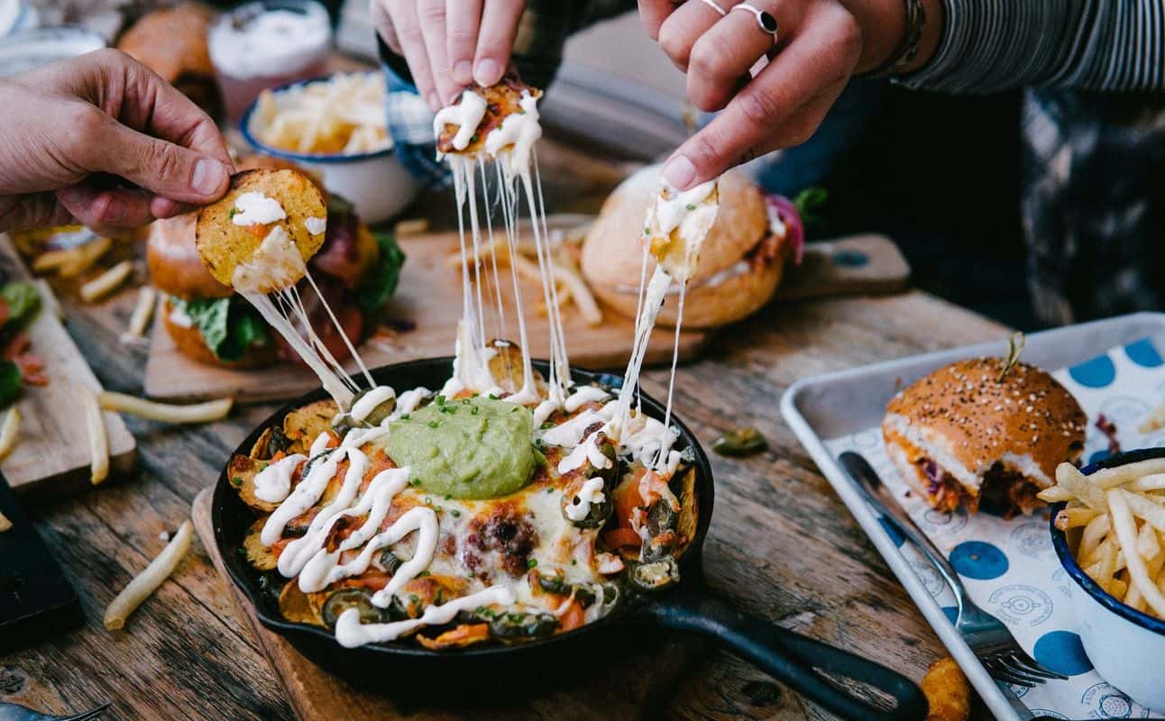 Enjoy Burgers, New Zealand, Gluten Free options, Vegan options, Vegetarian options, Gastropub, Late night, Beer garden, $$$, Bar scene, Live music, Kids, Groups and Families cuisine at The World Bar in Queenstown CBD, Queenstown