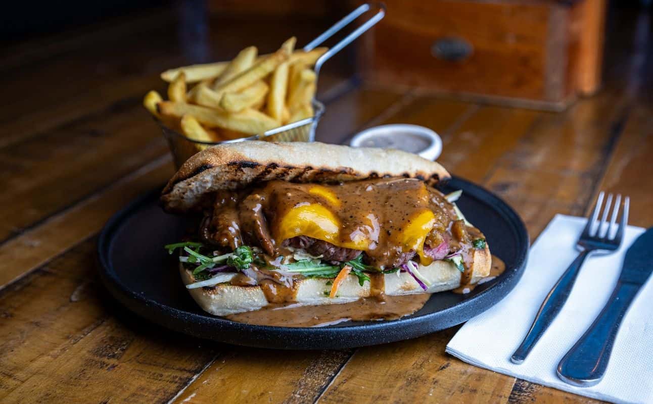 Enjoy Burgers, Family, New Zealand, Vegetarian options, Restaurant, Bars & pubs, Sports bar, Free onsite parking, Indoor & outdoor seating, Dog friendly, Child friendly, Beer garden, Table service, Highchairs available, $$$, Groups, Bar scene, Business meetings, Craft beer, Date night, Families, Kids, Live music, Local cuisine and Special occasion cuisine at CBK Craft Bar & Kitchen Ferrymead in Ferrymead, Christchurch