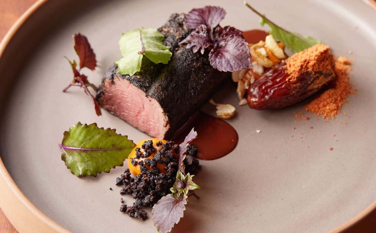 Enjoy French, European, Fine dining, Vegetarian options, Vegan options, Gluten Free options, Dairy free options, Halal, Restaurant, Private dining, Indoor & outdoor seating, Wheelchair accessible, Table service, $$$$, Special occasion and Date night cuisine at The French Café in Auckland City Centre, Auckland