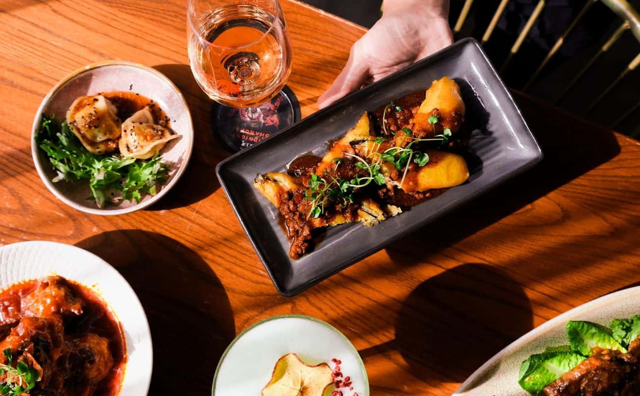 Enjoy Chinese, Vegetarian options, Vegan options, Restaurant, Indoor & outdoor seating, Table service, Highchairs available, Free wifi, $$$ and Groups cuisine at Midnight Shanghai in Christchurch Central, Christchurch